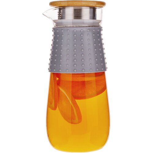 Kondela TEMPO-GLAZO, vrč za vodo/čaj, 1200 ml, s pokrovom in cedilom Cene