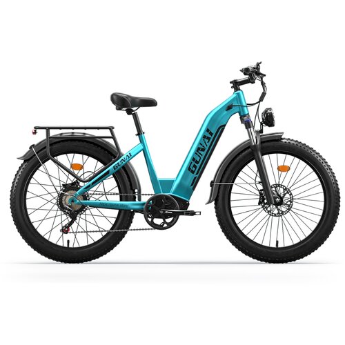 Gunai v step-through električno kolo za odrasle 48V 21Ah doseg 50-70KM fat bike, (21559934) Cene