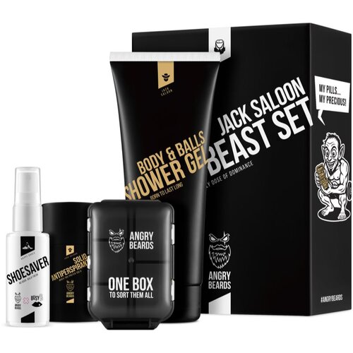 Angry Beards Jack Saloon Active Beast Set set za &amp;scaron;portnike Slike