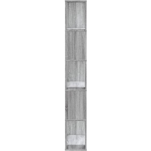  Regal za knjige 5 razina boja hrasta 80,5x23,5x162,5 cm drveni Slike