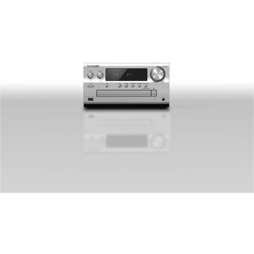 Panasonic SC-PMX802E-S stereo uređaj Air-Play, Bluetooth&amp;reg;, CD, DAB+, USB, WLAN, UKW, AUX, Spotify, Tidal, Deezer, multiroom mogućnost 2 x 60 W crna, srebrna Slike