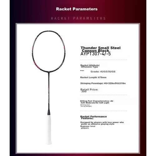 Li-Ning reket za badminton, crna Cene