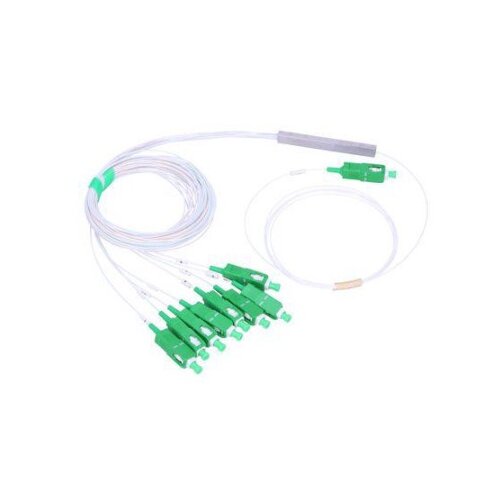 Extralink 1:8 plc splitter sc/apc 900um, 1.0m ( 5875 ) Slike