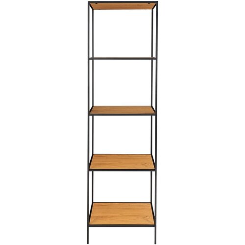House Nordic Regal v hrastovem dekorju v naravni barvi 51x170 cm Vita – Cene