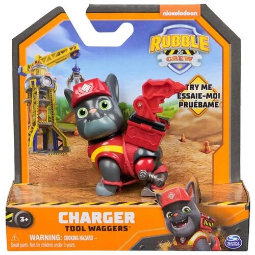 Spin Master Psići u ophodnji: Rubble i njegov tim - Charger figura - Cene