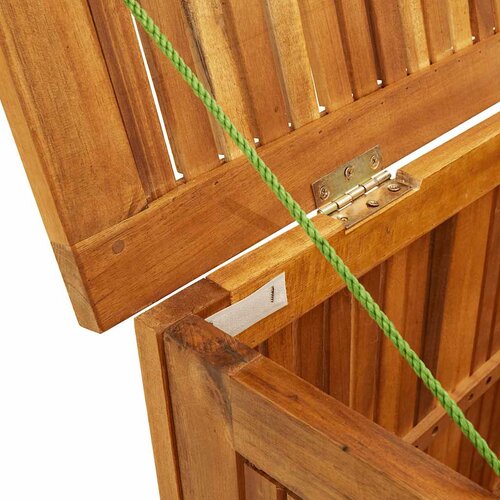  Vrtna kutija za pohranu 113 x 50 x 58 cm masivno bagremovo drvo Slike