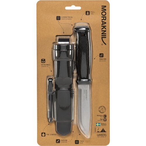 Morakniv garberg black knife incl. survival-kit Slike