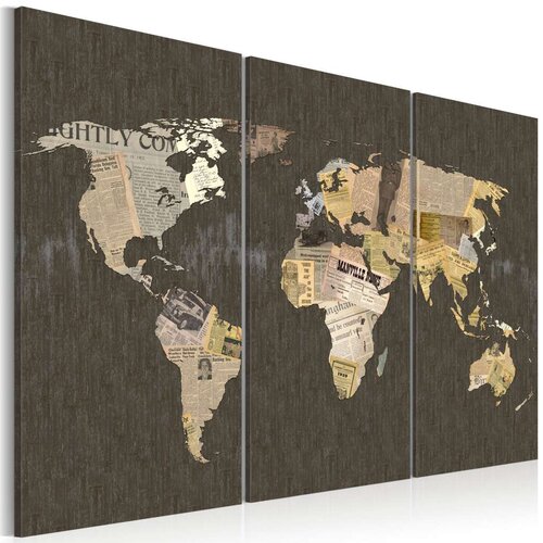  Slika - News of the World - triptych 60x40 Slike