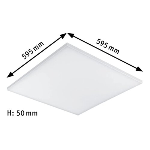 PAULMANN 79822 - LED/34W prigu&amp;scaron;iva plafonska svetiljka VELORA 230V Slike