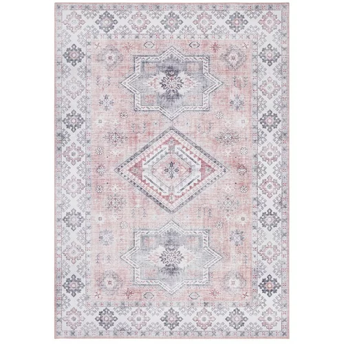 Nouristan svijetlo ružičasti tepih Gratia, 160 x 230 cm