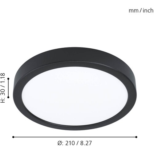Eglo 99263 - led prigu&amp;scaron;iva plafonska svetiljka fueva 5 LED/16,5W/230V Slike