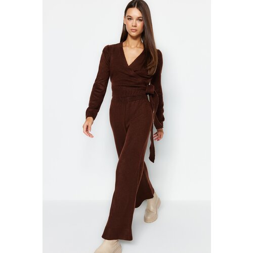 Trendyol Two-Piece Set - Brown - Oversize Slike