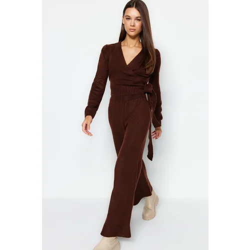 Trendyol Two-Piece Set - Brown - Oversize