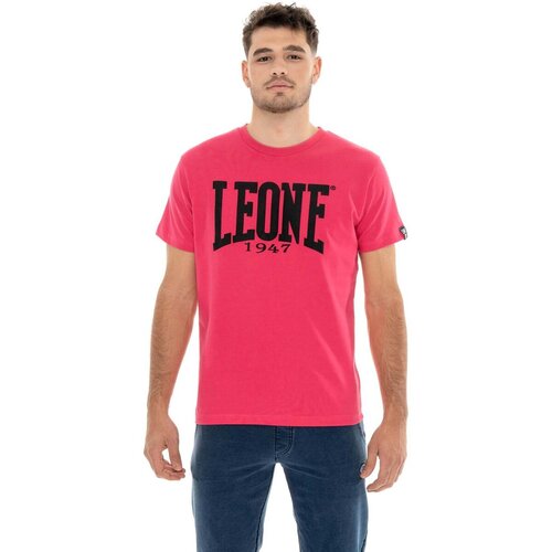 Leone 1947 Majice s kratkimi rokavi Man T-Shirt Short Sleeves Summer Vibes Rožnata Cene