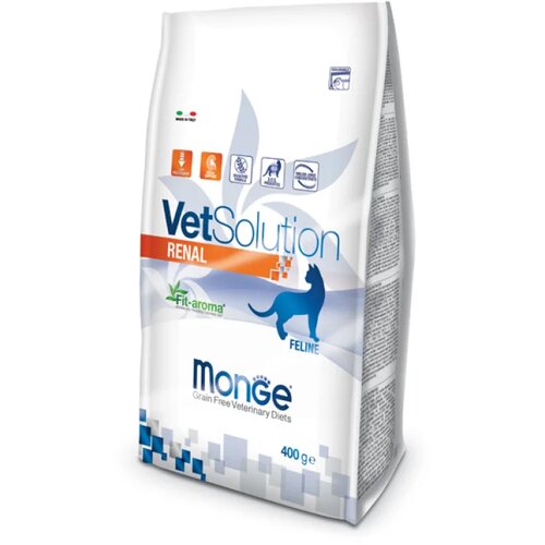 Monge Hrana za mačke formulisana za bolji rad bubrega VetSolution Renal, 400g Slike