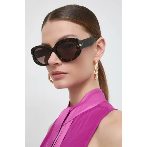 Marc Jacobs Sončna očala ženski, rjava barva