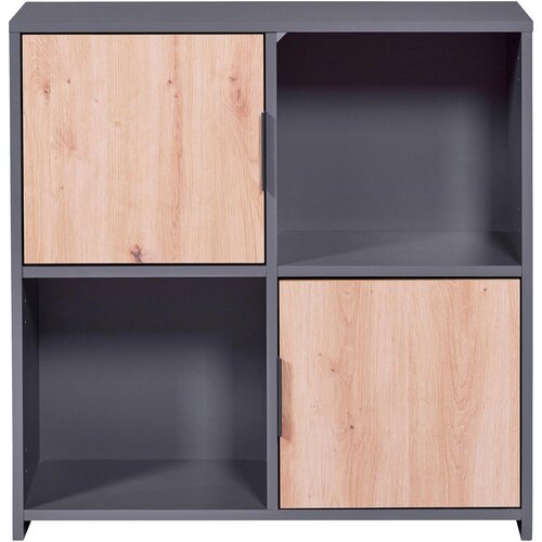 Livetastic REGAL 77/77/30 cm antracit, hrast artisan Slike