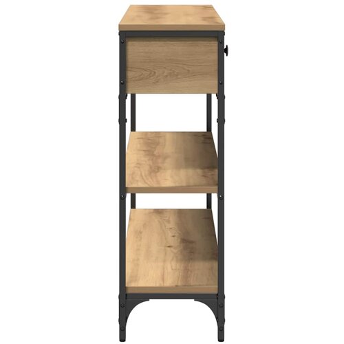  Konzolna stolica s ladicama Umjetnički hrast 100 x 25 x 75 cm Slike