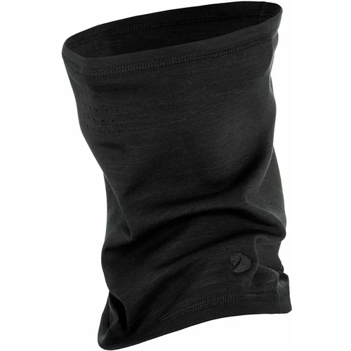 Fjallraven Veliki šal s primjesom vune Keb Fleece Neck Gaiter boja: crna, bez uzorka, F86998.550