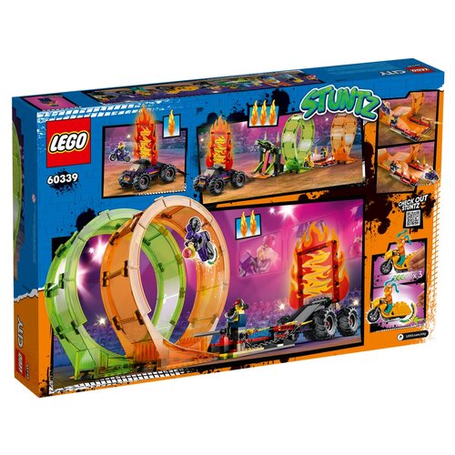 Lego 60339 Arena sa dvostrukom akrobatskom petljom Slike