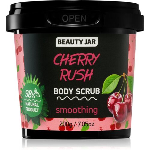 Beauty Jar Cherry Rush mehčalni piling za telo 200 g Slike