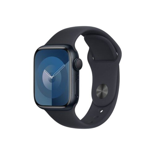 Apple watch series 9, 41mm midnight aluminium case with midnight sport band - m/l Slike