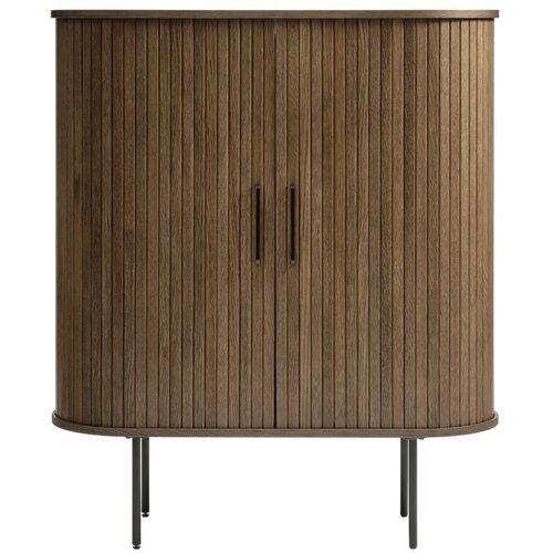 Unique Furniture Smeđi ormarić u dekoru hrasta 100x118 cm Nola - Cijene