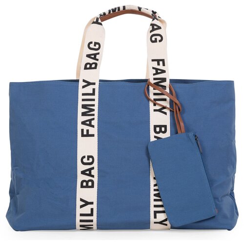 Childhome Family Bag Canvas Indigo putna torbica 55 x 40 x 18 cm 1 kom Slike