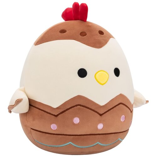 Squishmallows Pli&scaron;ana igračka Pijetao u čoko jajetu Todd, Spring, 30cm, Smeđa Cijene