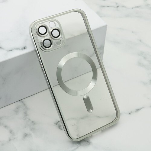 maska camera protect magsafe za iphone 12 pro max/ srebrna Slike