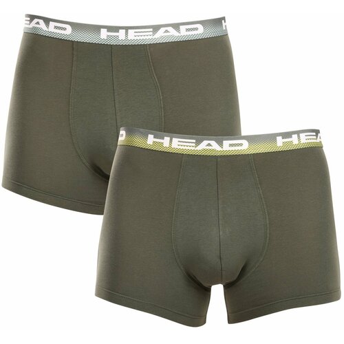 Head 2PACK Men's Boxer Shorts Green Cene