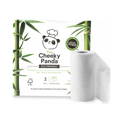 Cheeky Panda Kuhinjske brisačke 2 rolice v paketu