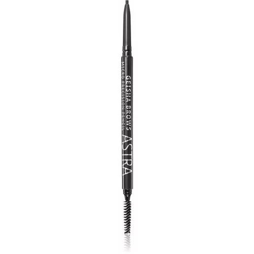 Astra Make-up Geisha Brows natančni svinčnik za obrvi odtenek 05 Brunette 0,9 g