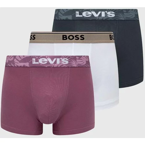 Levi's Boksarice 2-pack moški, roza barva