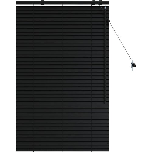 vidaXL Venecijanska žaluzija Črna 95 x 130 cm 35 mm, (5000297435) Cene