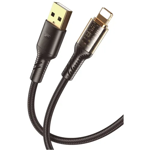 XO Kabel USB-A na 8-pin Lightning NB229 2.4A 1m črn, (20444127)