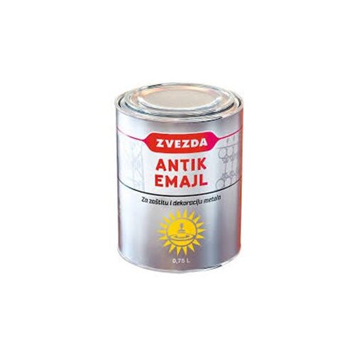 Zvezda ANTIK emajl crveni 1/1 kg Slike