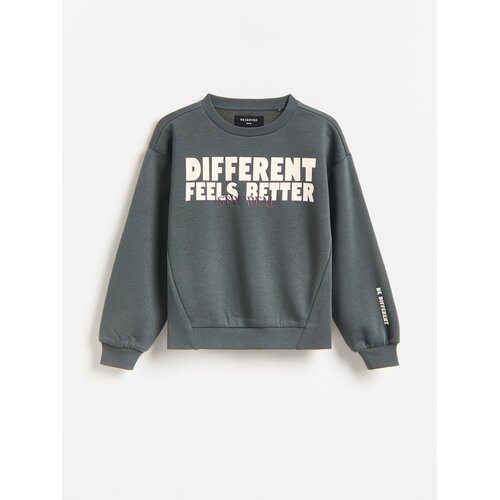 Reserved GIRLS` JOGGING TOP - zelena Slike