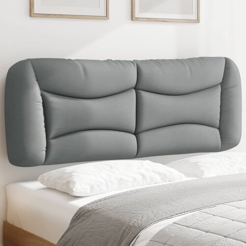 vidaXL Jastuk za uzglavlje svjetlosivi 120 cm od tkanine Cijene