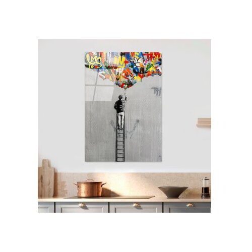 Wallxpert Slika od kaljenog stakla 70x100cm Slike