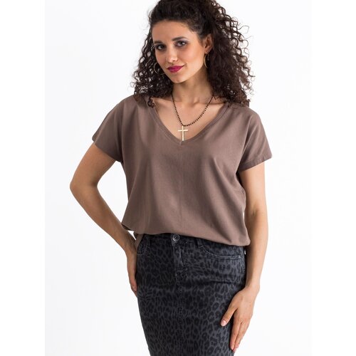 Fashion Hunters Emory Coffee T-Shirt Cijene