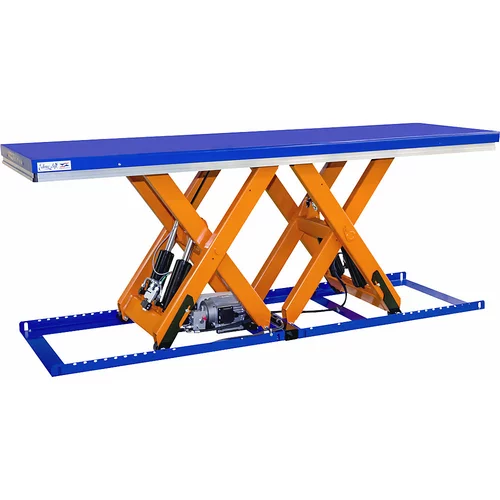 Edmolift Dvižna miza s tandemom škarij, dvig 200 - 1020 mm, nosilnost 4000 kg