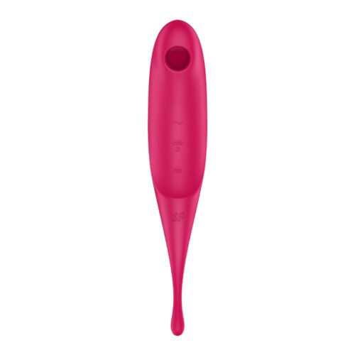 Satisfyer Stimulator za klitoris Satisfyer Twirling Pro Coect, Bordo Cene