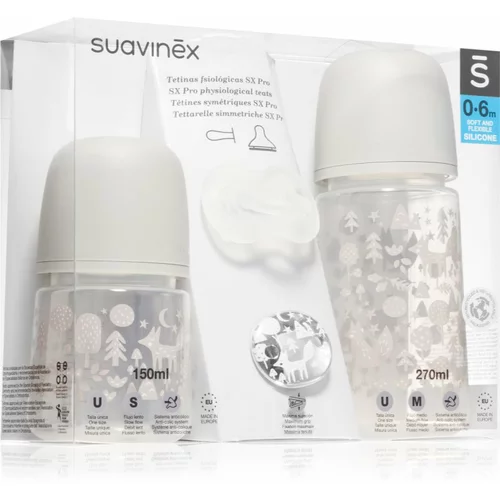 Suavinex Fox Gift Set darilni set Grey(za dojenčke)