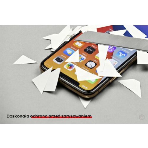 Myscreen protector my screen protector diamond lite za&amp;scaron;čitno kaljeno steklo samsung galaxy A70 A705 - edge full glue Slike