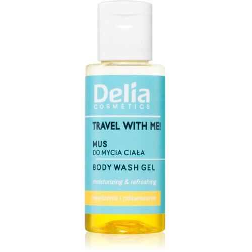 Delia Cosmetics Travel with me gel za prhanje 50 ml Cene
