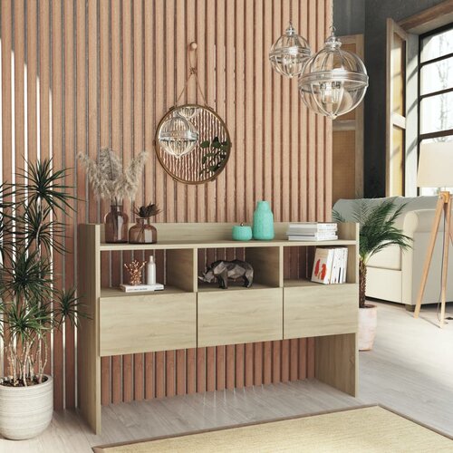  Komoda boja hrasta sonome 105 x 30 x 70 cm konstruirano drvo Cijene