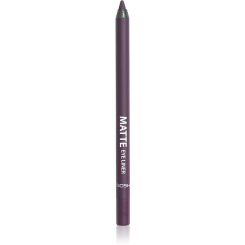 Gosh Matte svinčnik za oči z mat učinkom odtenek 019 Dusty Violet 1.2 g Slike