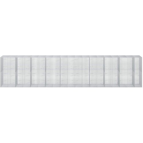  Gabion s 5 mm žicom i mrežom 5x5 cm 950x100x200 cm Slike