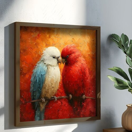 Wallity Zidna slika AI064, 50 x 50 x 3 cm Cene